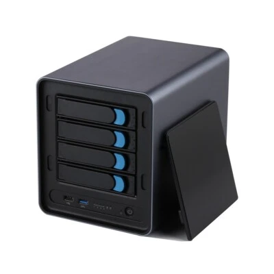 4 x Intel I225-V/I226-V 2.5 Gigabit LAN QOTOM NAS Data Storage,Support 64G RAM - Image 1 of 4