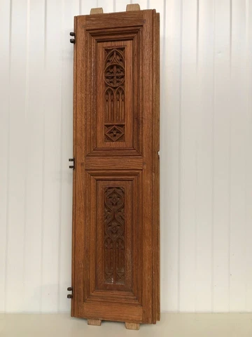 Gothic Revival Carving / Pediment / architectural piece panel circa 1900 Cover