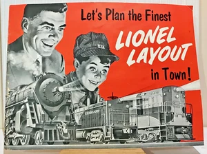 Lionel Corporation / Let's Plan the Finest Lionel Layout in Town 1954 Excellent - Picture 1 of 9