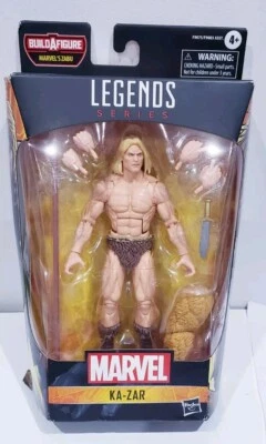 Marvel Zabu Legends Series KA-ZAR Action Figure Build A Figure Foto 1 de 4