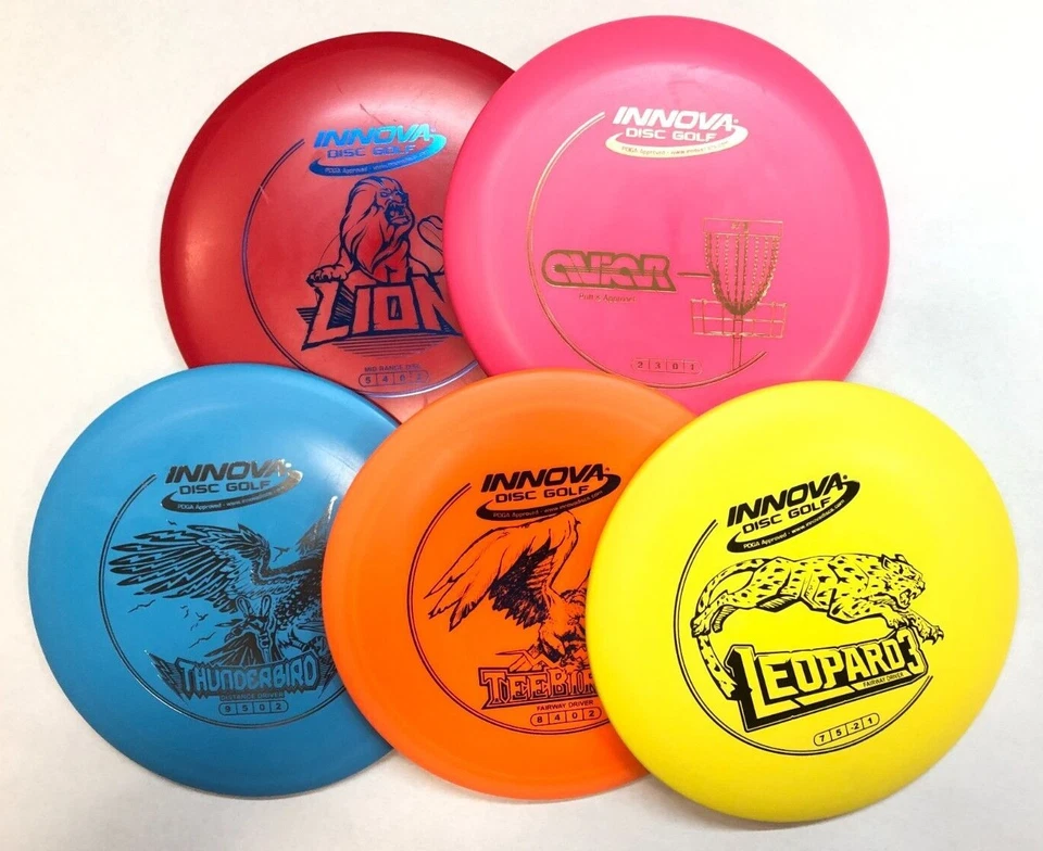 НОВЫЙ FRISBEE ДИСК ГОЛЬФINNOVA ПОСТРОИТЬ СВОЙ СОБСТВЕННЫЙ 5 УПАКОВКА DX СТАРТОВЫЙ НАБОР W МИНИ МАРКЕР - Изображение 1 из 1
