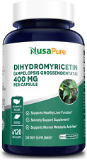 Dihydromyricetin (DHM) as Hovenia Dulcis Extract 400Mg 120 Veggie Capsules (No G