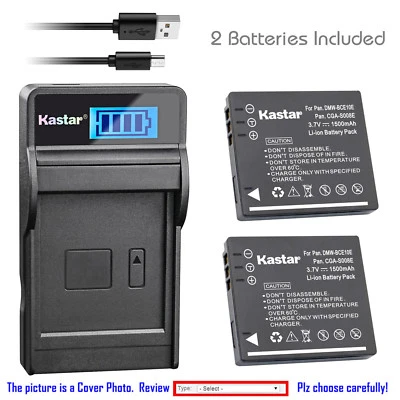 Kastar Battery LCD USB Charger for RICOH DB-70 & RICOH CX1 CX2 Caplio R6 Cameras - Image 1 of 4