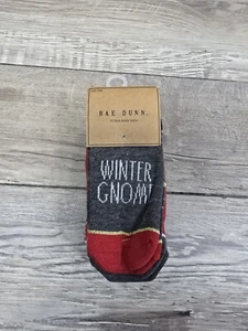 Rae Dunn Girls Size Small/Medium Red Green White 10 Pack Christmas Ankle Socks - Picture 1 of 4
