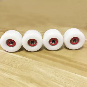 Sport Skateboard Soft Cruiser Trick Wheels 50mm 83A Set With Bearings Spacers - Picture 1 of 8