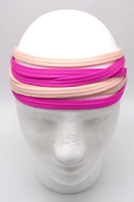 Faixa de cabeça Nike adulto unissex lavada coral/rosa fogo - Imagem 1 de 4