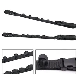 2 Pieces Vehicle Fishing Rod Holder Car Roof Fishing Pole Rack Strap for - Picture 1 of 9