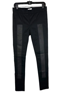 NUEVO Pantalones Emerson Fry Negros Akira Block Talla 29 Ajustados Recubiertos Legging Panel Foto 1 de 4