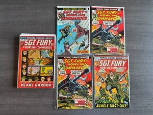 Sgt. Fury Comic Lot - 10 Book Lot - Higher Grade Lot (Marvel) - Picture 1 of 4