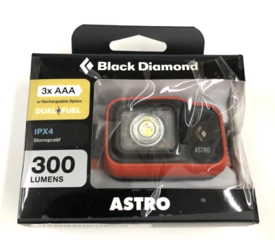 DIAMANTE NEGRO Astro 300 LÚMENES Octano Rojo Faro Luz - NUEVO Foto 1 de 4