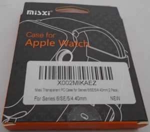 Misxi 2er Pack Hart PC Gehäuse mit Hartglas Displayschutzfolie kompatibel mit - Bild 1 von 9