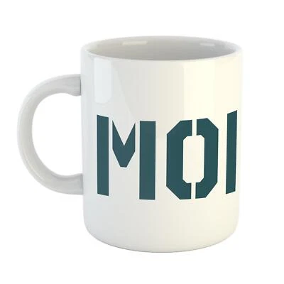 Kaffeetasse Moin Anker Keramik Tasse Weiß Geschenkidee Souvenir Präsent Wichtelg - Bild 1 von 4