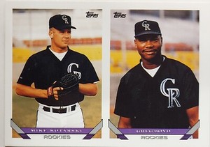 Mike Kotarski / Greg Boyd, 1993 Topps #621 - Stock# 3852