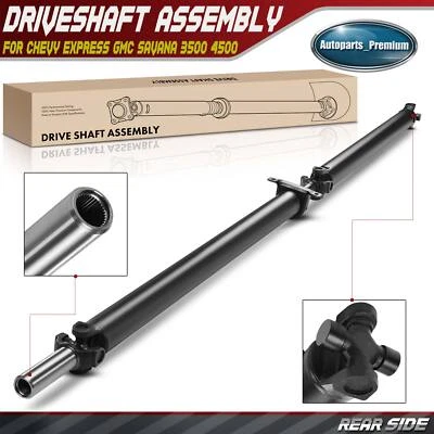 Rear Driveshaft Prop Shaft Assembly for Chevy Express 3500 4500 GMC Savana 3500 - Image 1 of 4