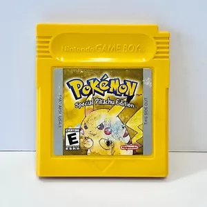Authentic Pokemon Yellow Special Pikachu Edition (Game Boy, 1999) Cartridge Only - Picture 1 of 7