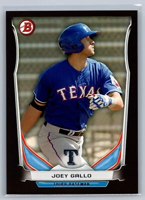 2014 Bowman Draft #TP-80 Joey Gallo Top Prospects Black - Image 1 of 2