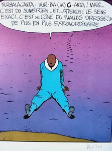 JEAN GIRAUD MOEBIUS 1984 SERIGRAFÍA COLOR LITOGRAFÍA ARTE IMPRESIÓN FIRMADA PG 30 - Imagen 1 de 4