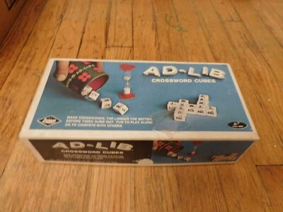 Vintage 1972 Lowe & Company Ad-Lib Scrabble Word Board Game Replacement Parts - Image 1 of 4