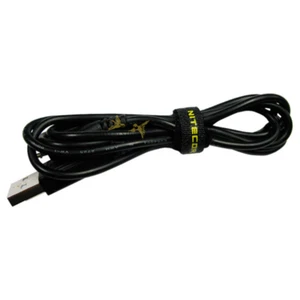 USB Kabel schwarz 1 Meter mit Scratch - Nitecore - Bild 1 von 1