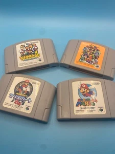 Nintendo 64 lot of 4 games cartridges   From Japan - Picture 1 of 5