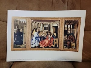 Triptychon der Verkündigung Robert Campin Metropolitan Museum Kunst 2002 Poster - Bild 1 von 9