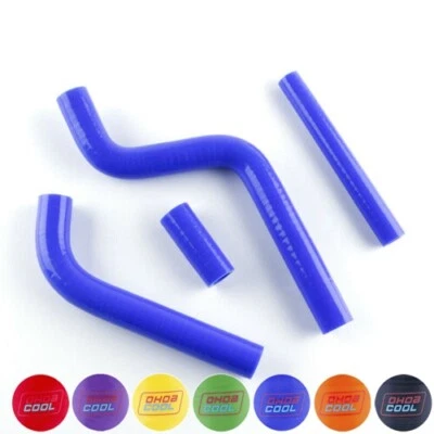 Manguera de refrigerante de radiador de silicona azul para Yamaha YZ125 YZ250 1996-2001 1999 2000 Foto 1 de 4