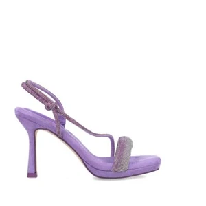 Menbur 24804 NERIO Scarpe Donna Sandali Gioiello Tacco Alto Lilac - Foto 1 di 3