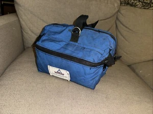 Vintage Holubar Boulder Colorado Bike Handle Bar Bag Needs Repairs - Picture 1 of 14