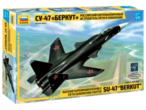 Sukhoi S 37 Berkut 1:72 Zvezda 7215 experimental fighter aircraft model kit - Bild 1 von 1