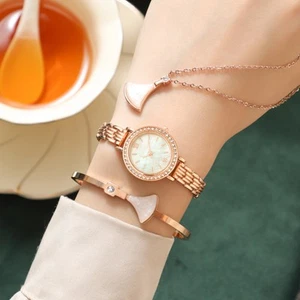 Women Quartz Watch Bracelet Fashion Elegant Waterproof Wrist Watches For Lad WTD - Picture 1 of 5