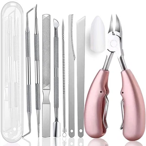 Herramientas para uñas encarnadas, herramientas para uñas de pie de acero inoxidable, cortaúñas para... - Imagen 1 de 5