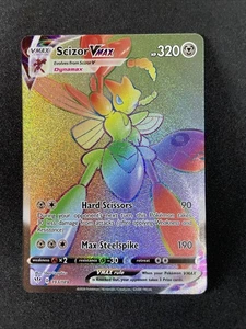 Scizor VMAX 193/189 Rainbow Secret Rare Karte Pokémon Darkness Ablaze NM-Mint - Bild 1 von 2