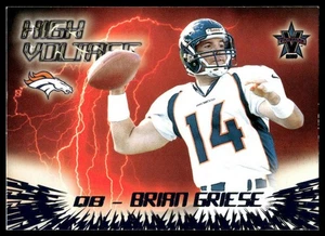 2000 Pacific Vanguard #11 Brian Griese High Voltage Denver Broncos NM+ - Picture 1 of 2