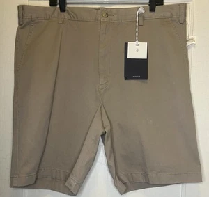 Nautica Größe 42 hellbraun echt khaki Taschen Gürtelschlaufen Herrenshorts neu mit Etikett " - Bild 1 von 12