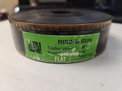 Rising Sun 1993 35mm Film Movie Trailer Reel Wesley Snipes Sean Connery B Ver. - Imagem 1 de 2
