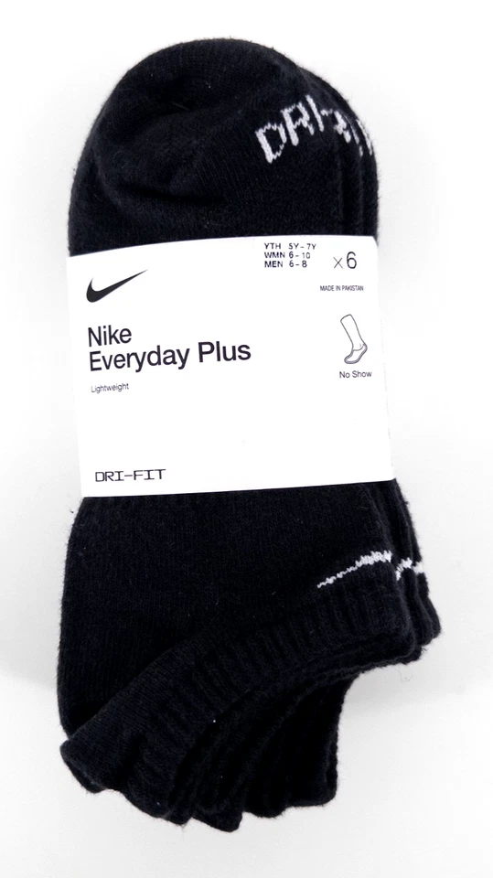 Nike Everyday Plus Cushion Training Low Socks 6-Pack - Image 1 of 1