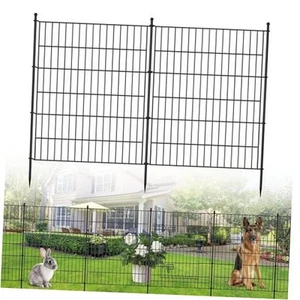 Outdoor Garden Fence for Yard, 10 Panels No Dig Decorative, 32 in(H) X 23.6 - Picture 1 of 8