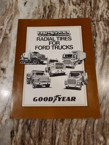 Vintage Goodyear UniSteel Radial Tires For Ford Trucks Brochure 1981 - Picture 1 of 11