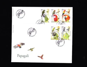 Romania 2011, Parrots, FDC, full set - Picture 1 of 1