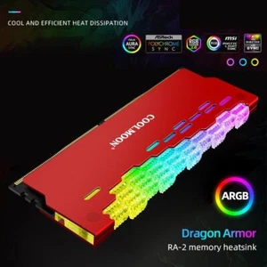 RA-2 RAM Dissipatore di calore Raffreddatore ARGB Diffusore di calore per comput - Afbeelding 1 van 16
