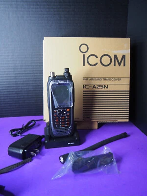 Transceptor de radio portátil Icom IC-A25N NAV/COM VHF Airband Foto 1 de 4