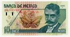 1994 Mexico Ten 10 Pesos World Banknote Nice Bill P-99