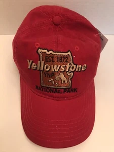 NEU *YELLOWSTONE NATIONAL PARK* Mütze Wyoming State Form bestickt YNP Est 1872 - Bild 1 von 3