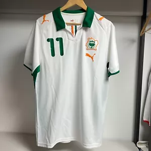 2008-10 Ivory Coast Away 11. Drogba Away Football Shirt Soccer Jersey 734252 10 - Picture 1 of 5