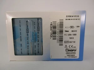 DENTSPLY Dental Operatory Carbide Burs FG 1558 Str Dome End CC-50 pack Maillefer - Picture 1 of 5