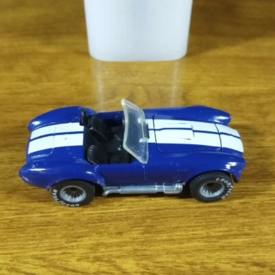 Hot Wheels Real Riders Classic Cobra Blue Hong Kong Gray Hubs 1983 Shelby 427 - Image 1 of 4