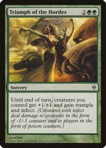 MTG - 2x Trionfo dell'Orda/ Triumph of the Hordes - NPH #123 - U - M/NM - Foto 1 di 1