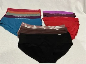 Victoria’s Secret & Pink Seamless Hiphugger/Bikini Panties Sz Medium Lot Of 12! - Picture 1 of 8