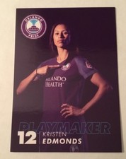 2018 Orlando Pride Kristen Edmonds #12 Trading Card Womens Soccer NWSL Rare