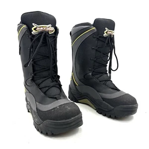 Ski-Doo BRP Baffin Hybrid Black Snowmobile Boots Men's Size US 9 - Picture 1 of 9